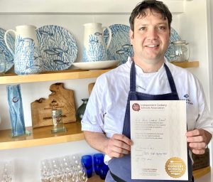 Head Chef Tutor Nick Evans Rick Stein Seafood ICSA Accredited Cookery School