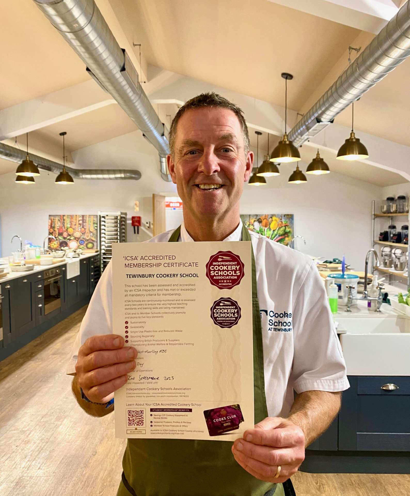 Meet The Chef Tutor: Lee Maycock Tewinbury Cookery School