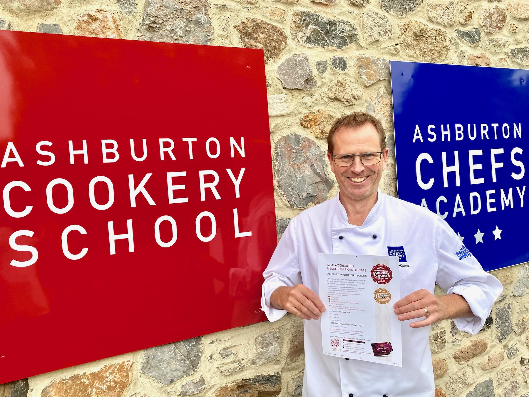 Ashburton Cookery School Awarded ‘ICSA Academy’ Accreditation