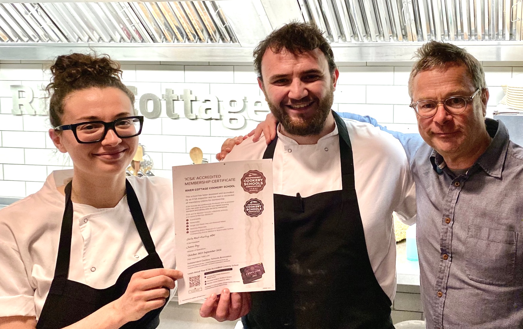 River Cottage Cookery School Awarded ‘Centre of Excellence’